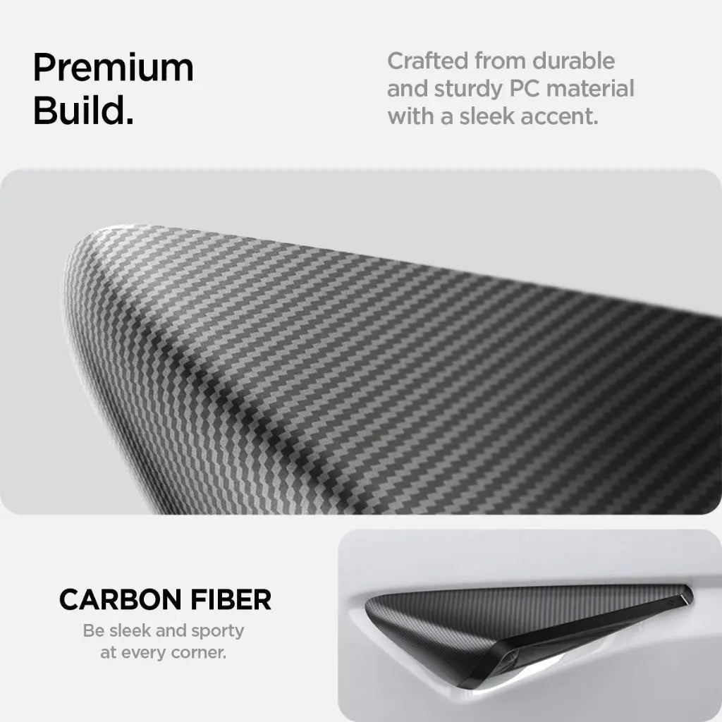 Tesla Model Y 2025 (Juniper) & Model 3 2025/2024 (Highland) Side Camera Protection Cover [2 Pack] - Spigen Malaysia