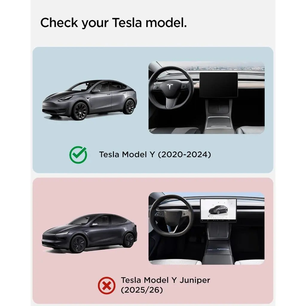 [2 Pack] Tesla Model Y (2020 - 2025) Backseat Seatbelt Guide Holder TO250 - Spigen Malaysia