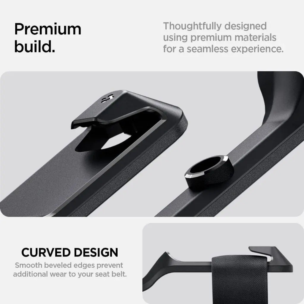 [2 Pack] Tesla Model Y (2020 - 2025) Backseat Seatbelt Guide Holder TO250 - Spigen Malaysia