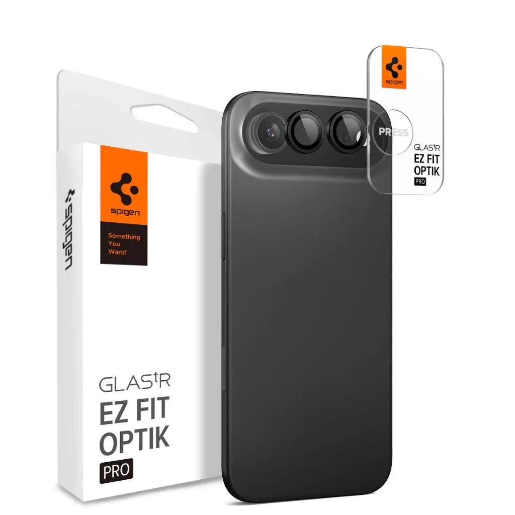 [2 Pack] iPhone Air Camera Lens Protector EZ Fit Optik Pro - Spigen Malaysia
