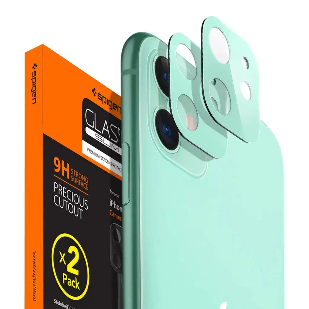 [2 Pack] iPhone 11 Camera Lens Protector Optik - Spigen Malaysia