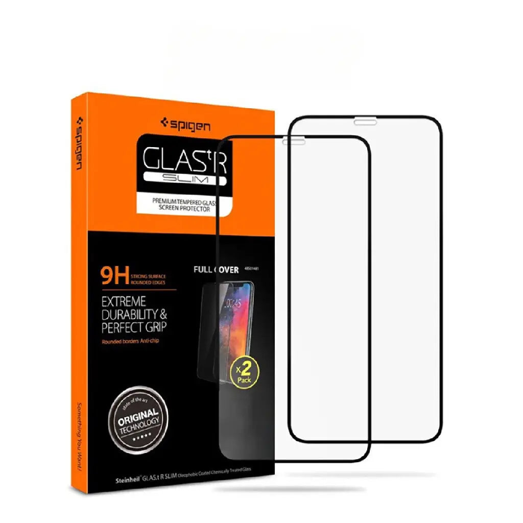 [2 Pack] iPhone XR / iPhone 11 Screen Protector Full Coverage HD Tempered Glass - Spigen Malaysia