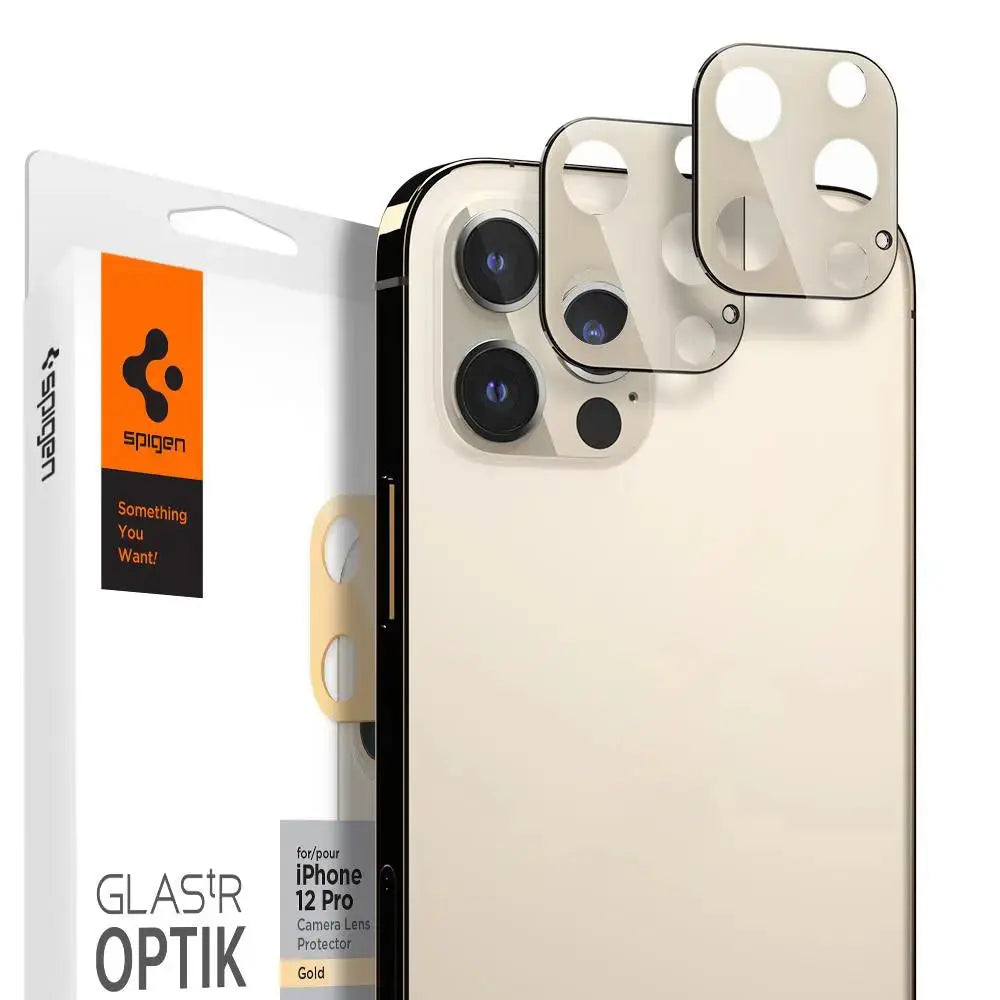 [2 Pack] iPhone 12 Pro Camera Lens Protector Optik - Spigen Malaysia