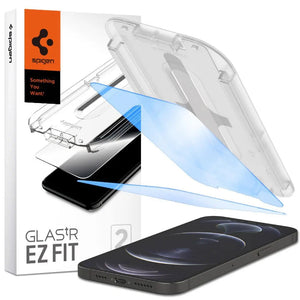 [2 Pack] iPhone 13 Pro Max Screen Protector Glas.tR EZ Fit - Spigen Malaysia