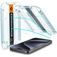 [2 Pack] iPhone 15 Pro Screen Protector Glas.tR EZ Fit - Spigen Malaysia