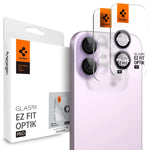 [2 Pack] iPhone 17 / 16 Plus / iPhone 16 Camera Lens Protector EZ Fit Optik Pro - Spigen Malaysia