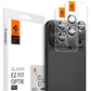 [2 Pack] iPhone 17 Pro Max / 17 Pro / 16 Pro Max / 16 Pro / 15 Pro Max / 15 Pro / 14 Pro Max / 14 Pro Camera Lens Protector EZ Fit Optik Pro - Spigen Malaysia