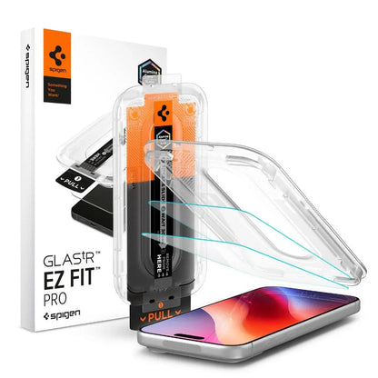 [2 Pack] iPhone 18 Pro / 17 Pro / 17 / 16 Pro Screen Protector EZ Fit Pro HD