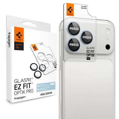 [2 Pack] iPhone 18 Pro Max / 18 Pro Camera Lens Protector EZ Fit Optik Pro