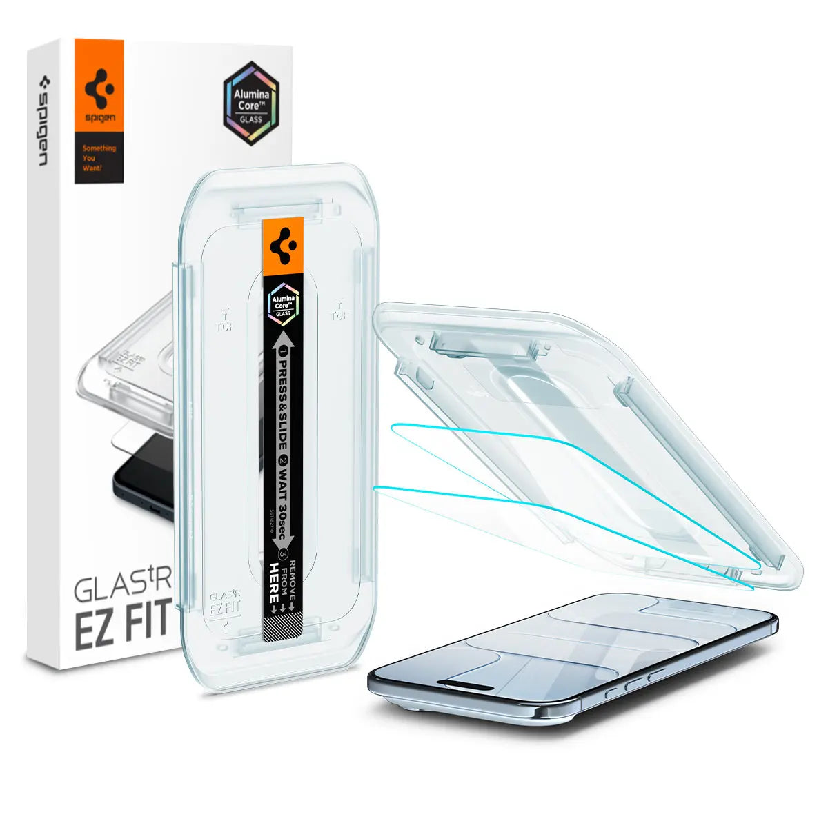 [2 Pack] iPhone Air Tempered Glass Glas.tR EZ Fit - Spigen Malaysia