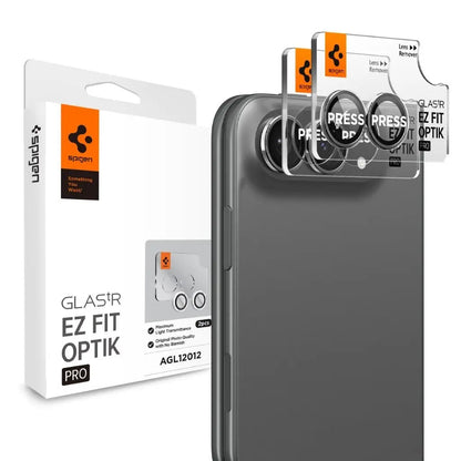 [2 Pack] iPhone Duo Lens Protector EZ Fit Optik Pro
