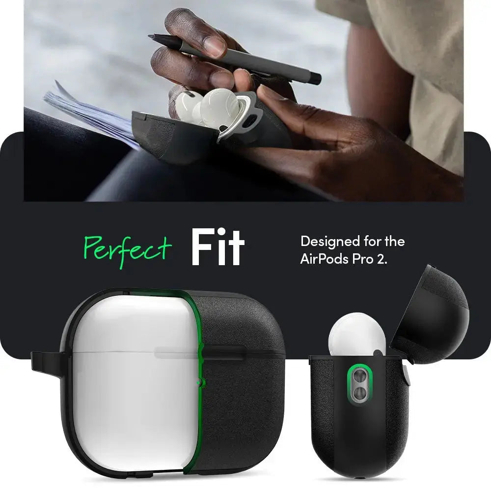 Cyrill Apple AirPods Pro 2 Case (2023/2022) Kajuk Black - Spigen Malaysia