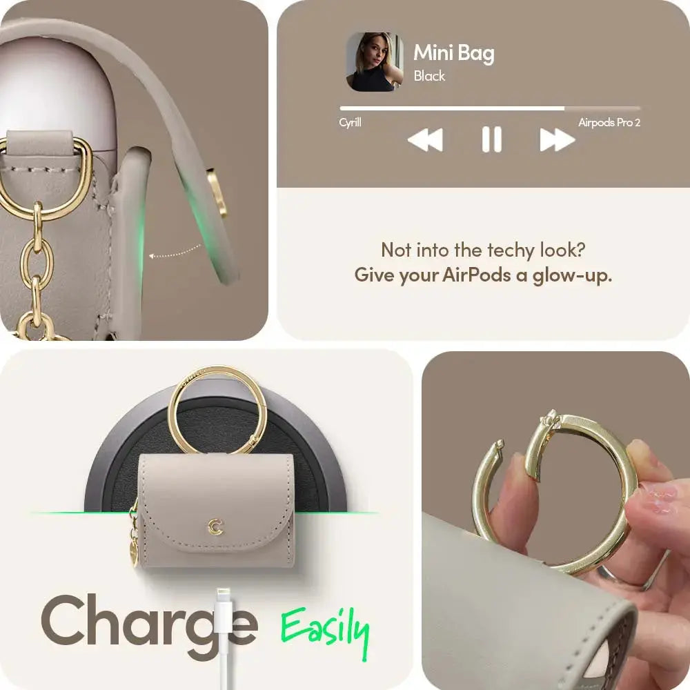 Cyrill Apple AirPods Pro 2 Case (2023/2022) Mini Bag - Spigen Malaysia
