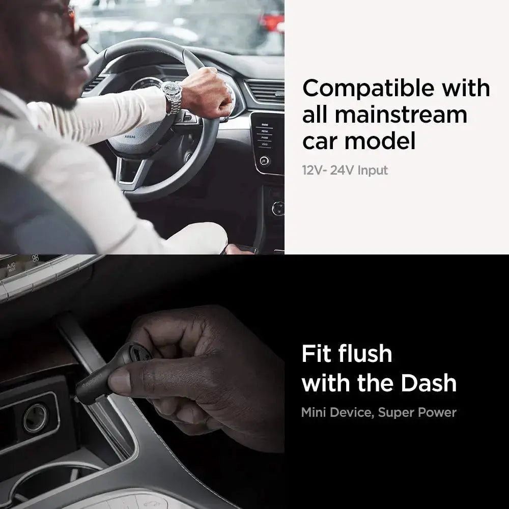 30W USB-C Power Delivery Car Charger - Spigen Malaysia