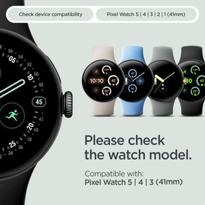 [2 Pack] Google Pixel Watch 5 / 4 / 3 (41mm) EliteShield EZ Fit