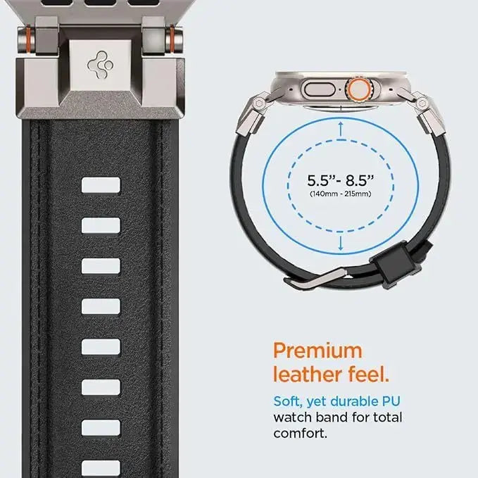 Apple Watch Strap Series (49mm/46mm/45mm/44mm/42mm) Dura Pro Armor PU - Spigen Malaysia