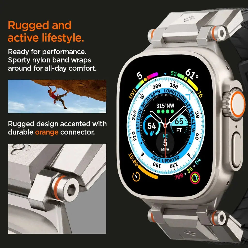 Apple Watch Strap Series (49mm/46mm/45mm/44mm/42mm) DuraPro Armor - Spigen Malaysia