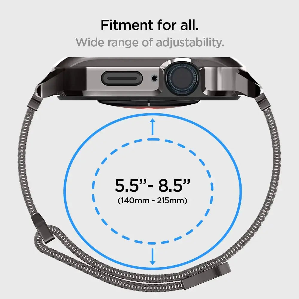 Apple Watch Band (49mm / 46mm / 45mm / 44mm / 42mm) Metal Fit - Spigen Malaysia