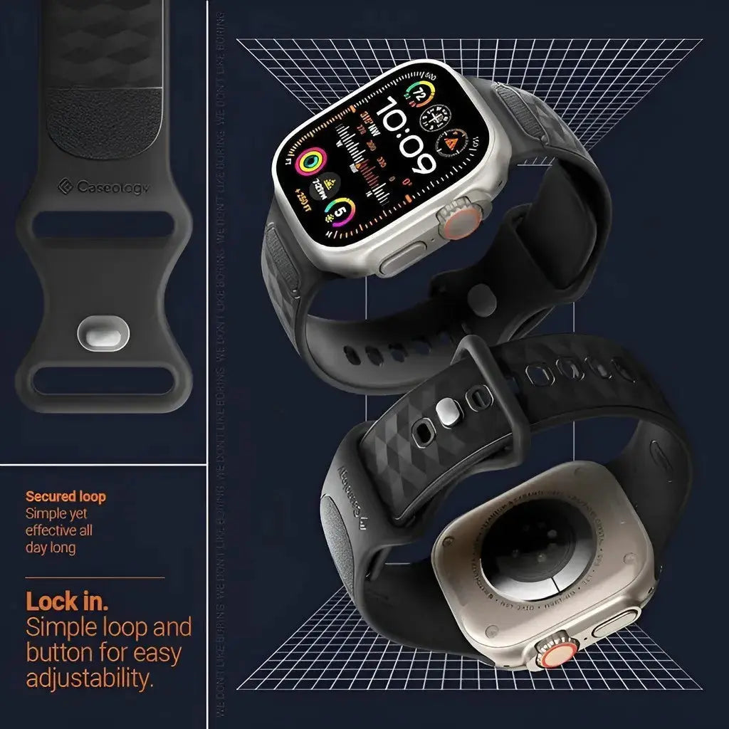 Caseology Apple Watch Strap Series (49mm / 46mm / 45mm / 44mm / 42mm) Parallax - Spigen Malaysia