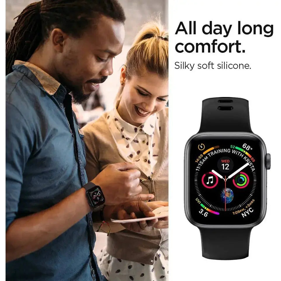 Apple Watch Strap Series (49mm / 46mm / 45mm / 44mm / 42mm) Silicone Fit - Spigen Malaysia