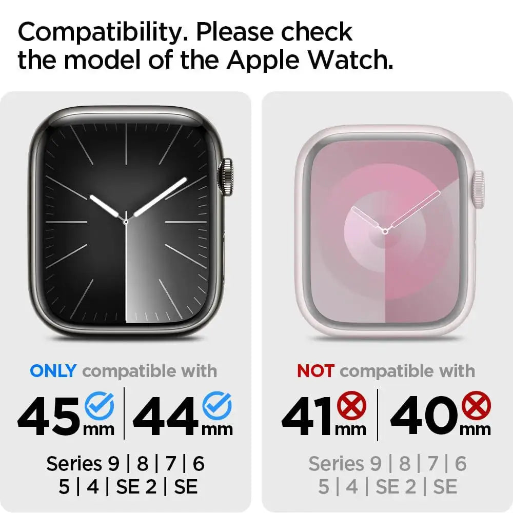 Apple Watch Case Series (45mm / 44mm) Metal Fit Pro - Spigen Malaysia