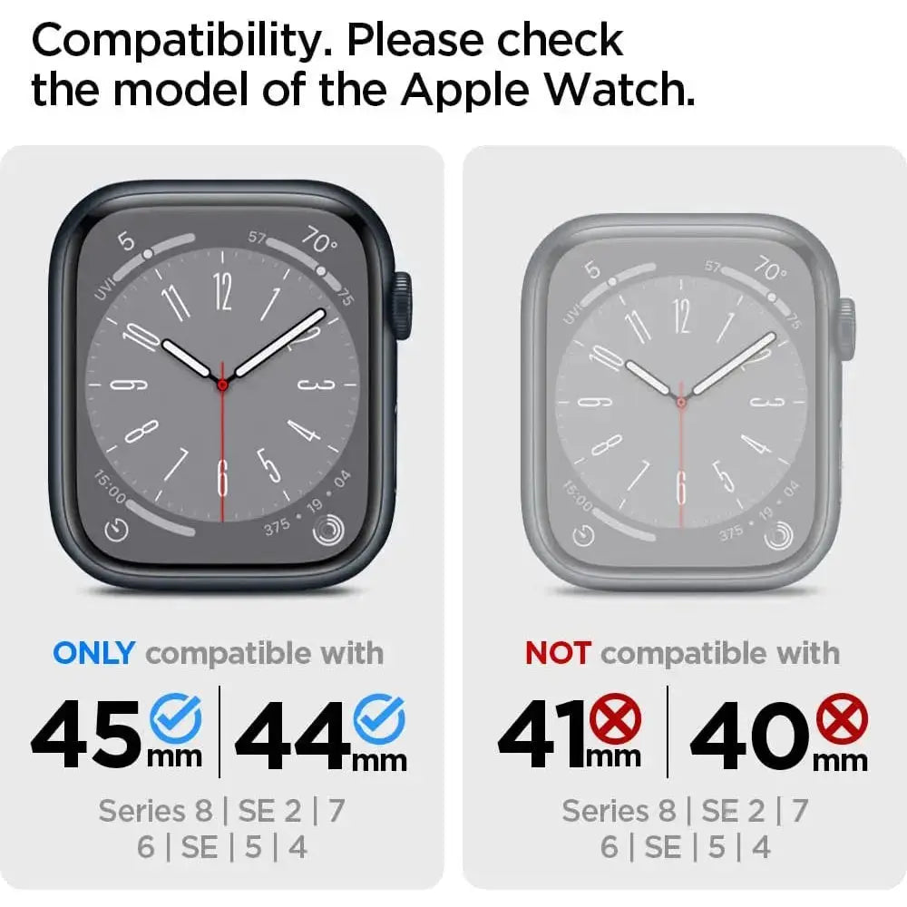 [Front 3 pcs] Apple Watch Screen Protector (45mm / 44mm) Neo Flex Film - Spigen Malaysia