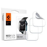 [Front 3 pcs] Apple Watch Screen Protector (45mm / 44mm) Neo Flex Film - Spigen Malaysia