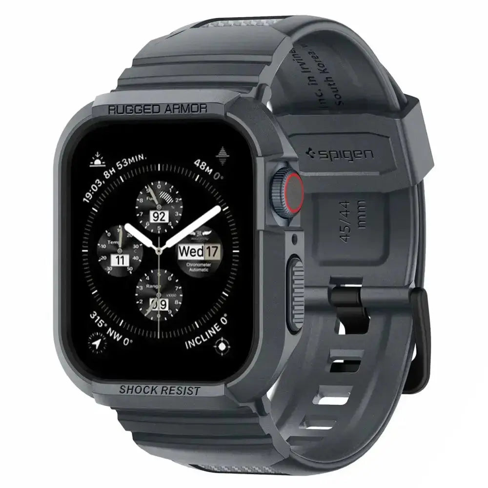 Apple Watch Case Series SE 3 / 9 / 8 / SE 2 / 7 / SE / 6 (45mm / 44mm) Rugged Armor Pro - Spigen Malaysia