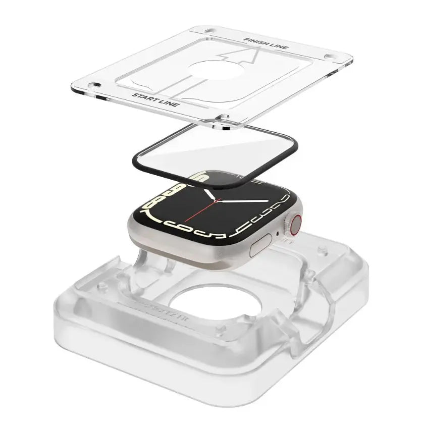 [2 Pack] Apple Watch Screen Protector Series (41mm) ProFlex EZ Fit - Spigen Malaysia
