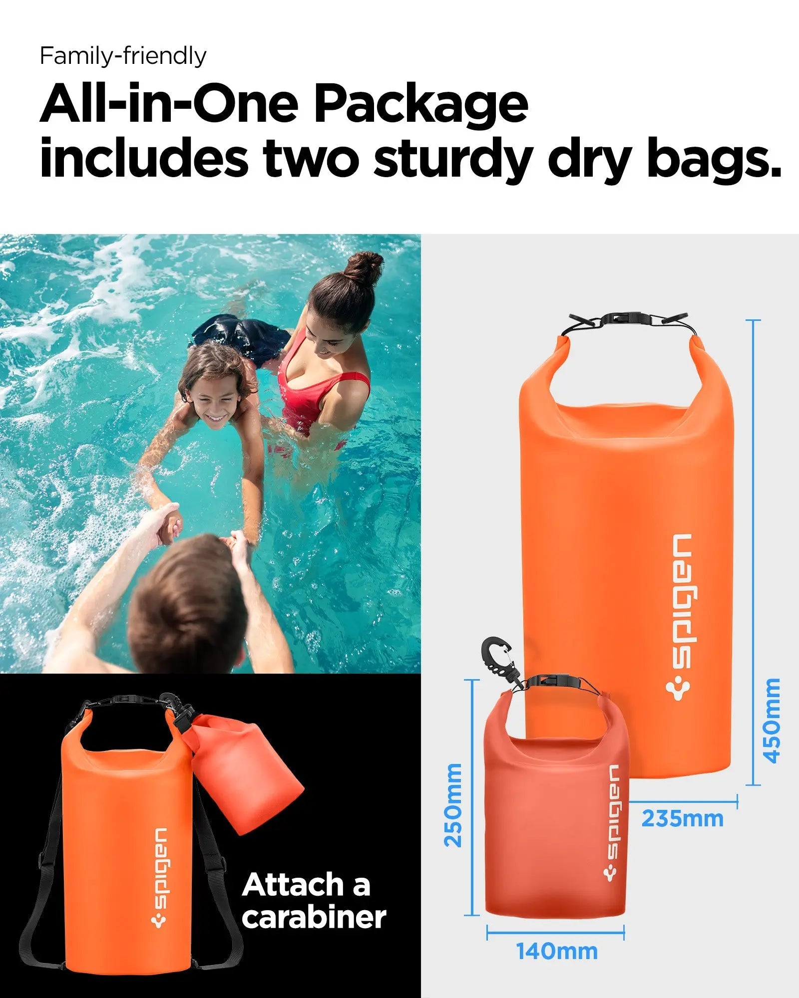 A630 Waterproof Bag 20L + 2L Bag Universal Set