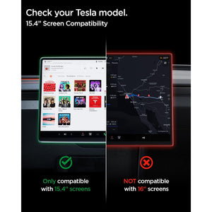 Tesla Model Y Juniper (2025) / Model 3 (2026/2025/2024) 15.4" Screen Protector - Spigen Malaysia