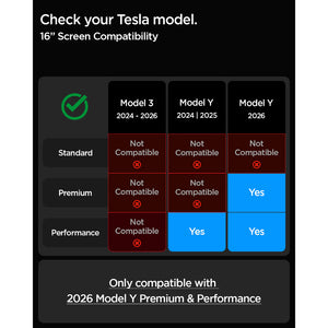 Tesla Model Y Juniper (2026) 16-inch Screen Protector EZ Fit - Spigen Malaysia