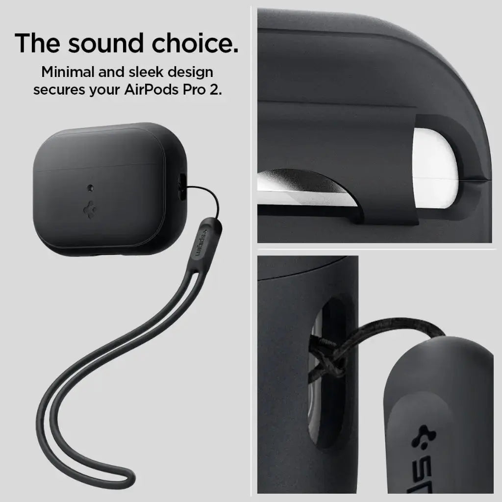 AirPods Pro 2 Case Silicone Fit and Strap - Spigen Malaysia
