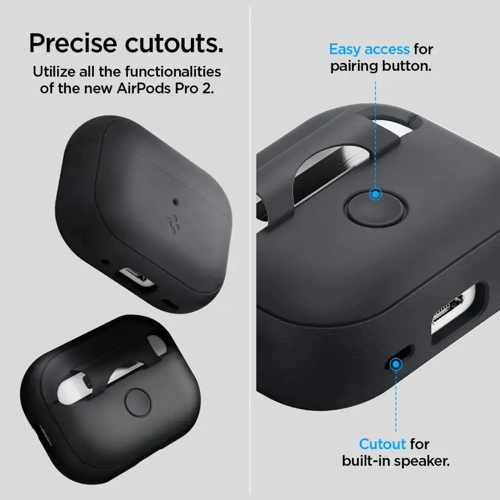 AirPods Pro 2 Case Silicone Fit and Strap - Spigen Malaysia