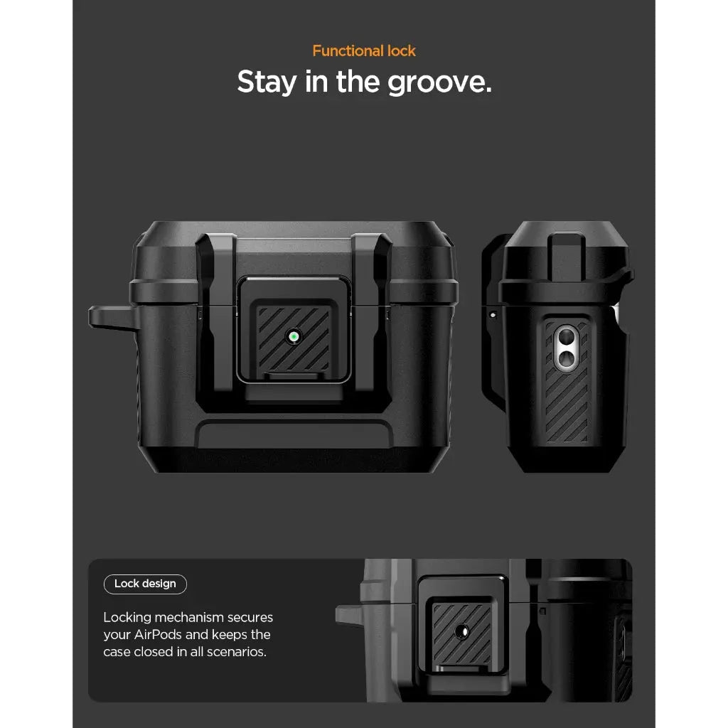AirPods Pro 3 Case (2025) Lock Fit - Spigen Malaysia