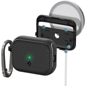 Apple AirPods Pro 2 Case Mag Armor Magfit Magsafe Case - Spigen Malaysia