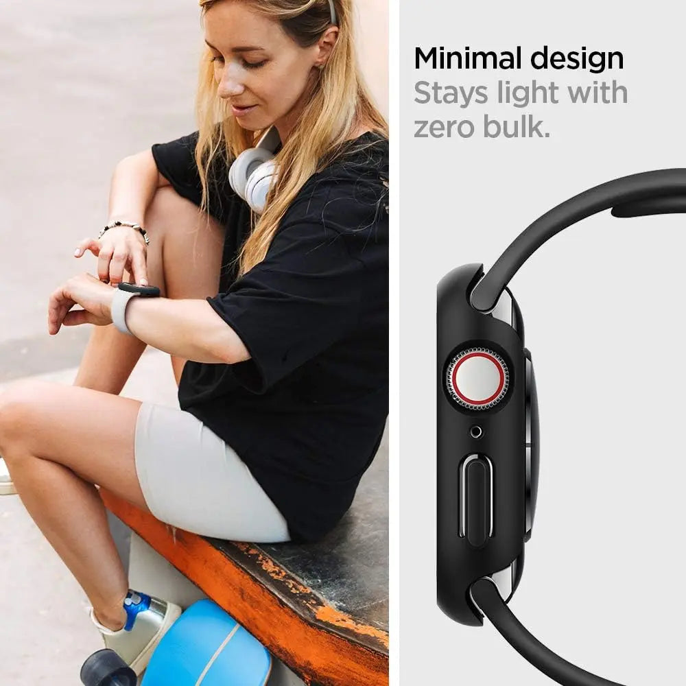 Apple Watch Case SE 3 / SE 2 / SE / 6 / 5 / 4 (44mm) Thin Fit - Spigen Malaysia