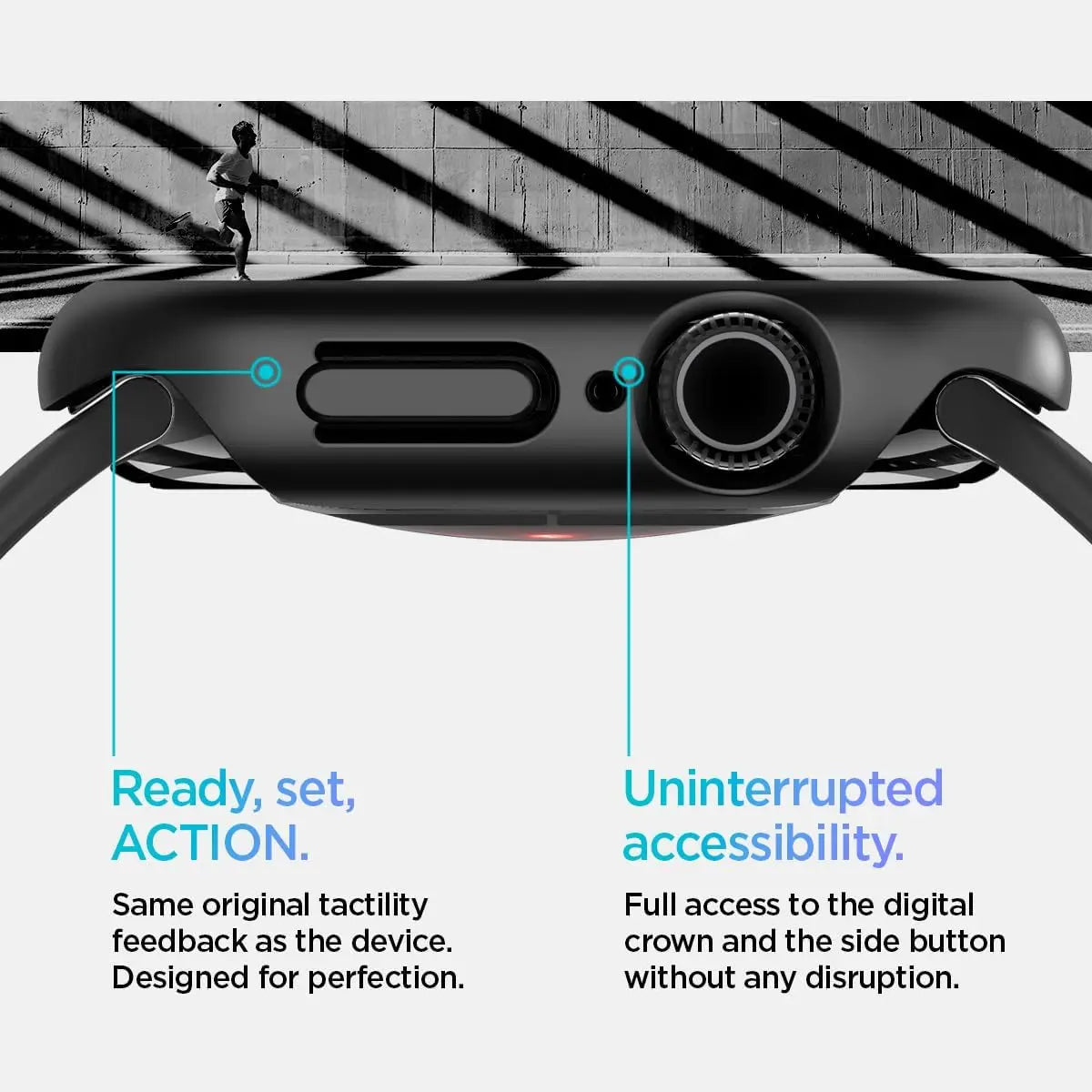 Apple Watch Case Series 11 / 10 Case (46mm) Thin Fit - Spigen Malaysia