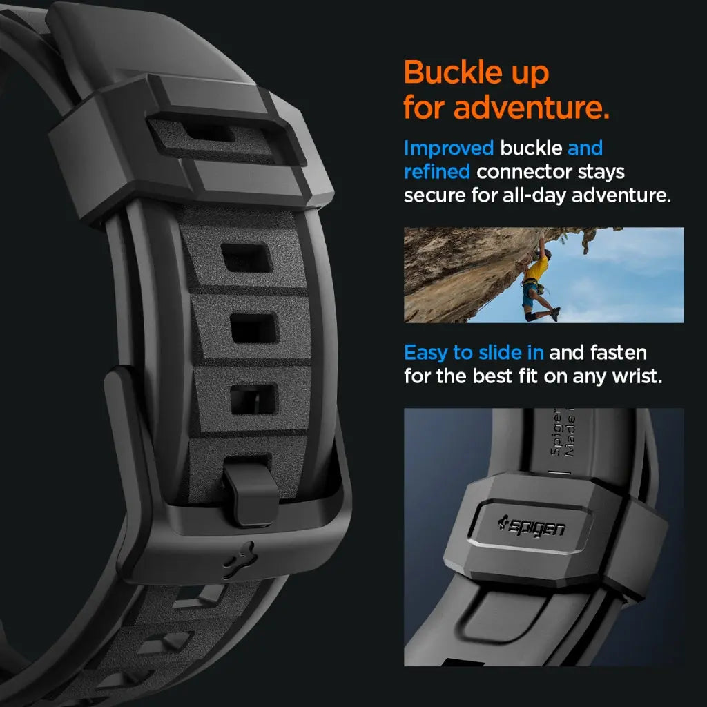 Apple Watch Strap Series (49mm / 46mm / 45mm / 44mm / 42mm) Rugged Ultra Band - Spigen Malaysia