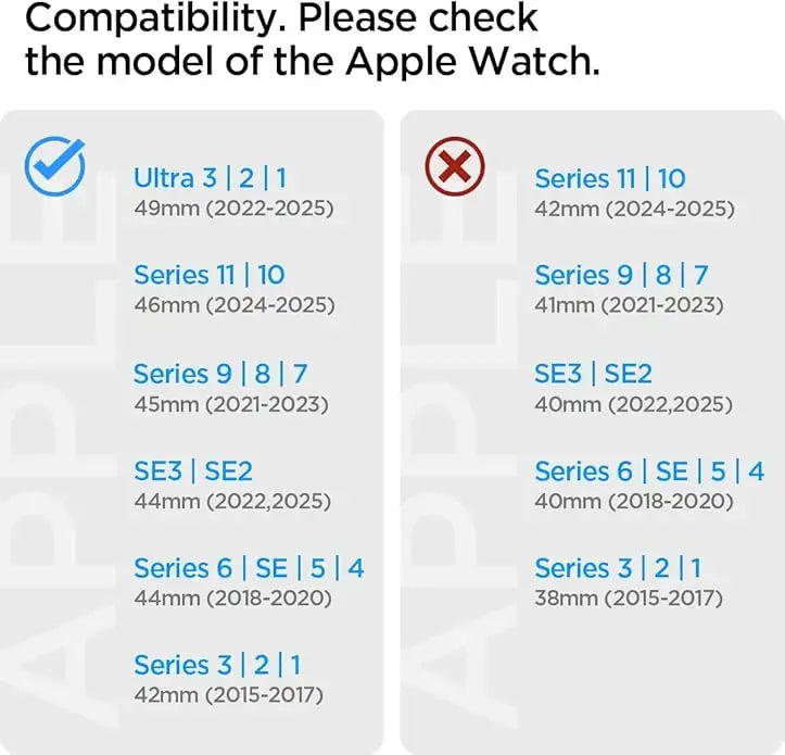 Apple Watch Strap Series (49mm / 46mm / 45mm / 44mm / 42mm) DuraPro Flex Ultra - Spigen Malaysia