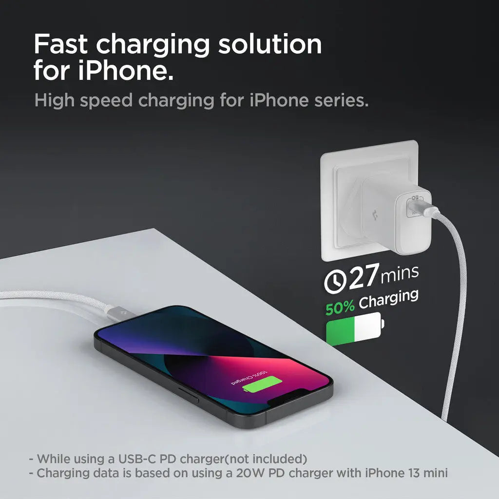 ArcWire USB C to Lightning Cable (2m) - Spigen Malaysia