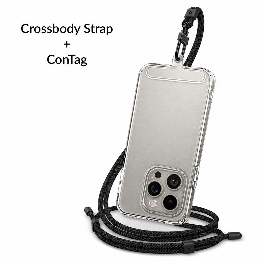 Universal Phone Lanyard Set (CrossBody Strap + Wrist Strap With ConTag) - Spigen Malaysia