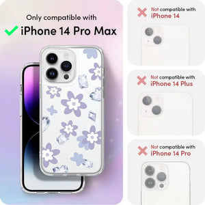 CYRILL iPhone 14 Pro Max Case Crystal Garden - Spigen Malaysia