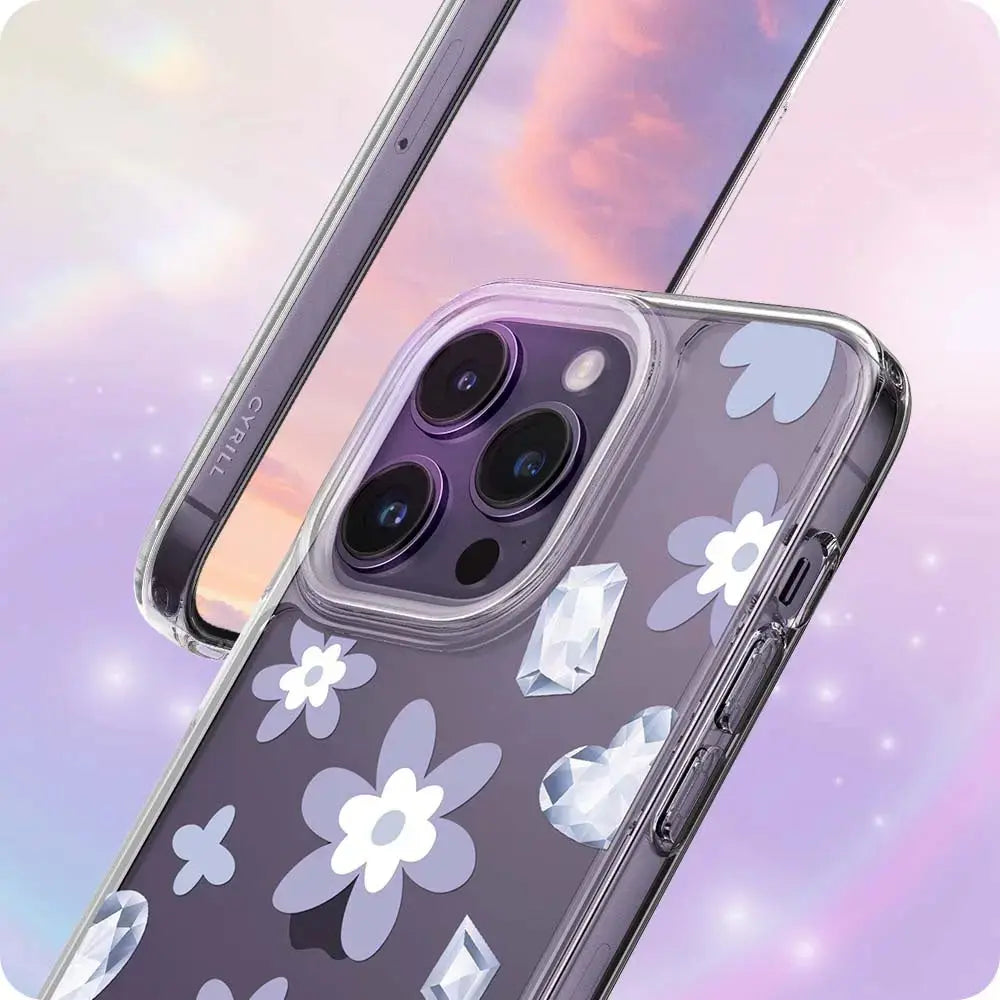 CYRILL iPhone 14 Pro Max Case Crystal Garden - Spigen Malaysia