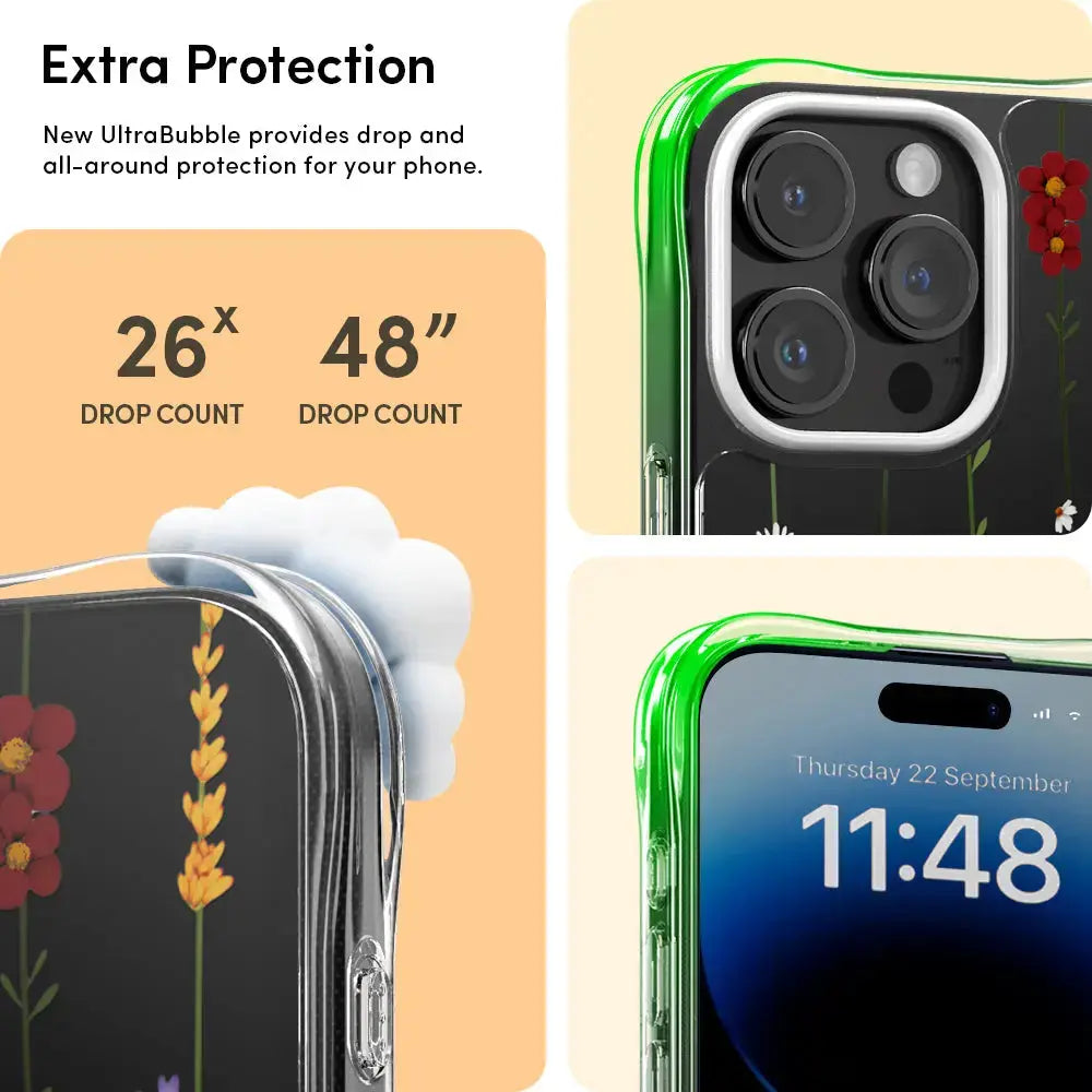 CYRILL iPhone 15 Pro Case Flower Garden - Spigen Malaysia