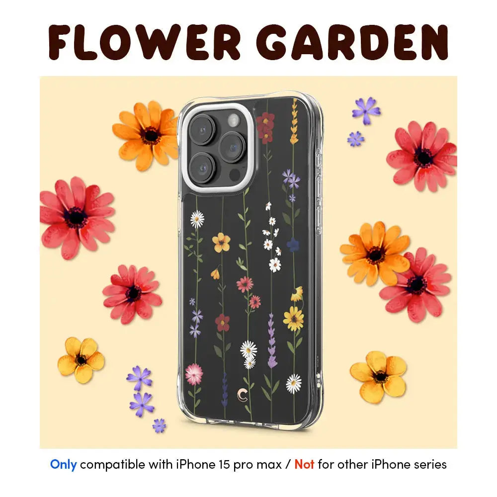 CYRILL iPhone 15 Pro Max Case Flower Garden - Spigen Malaysia