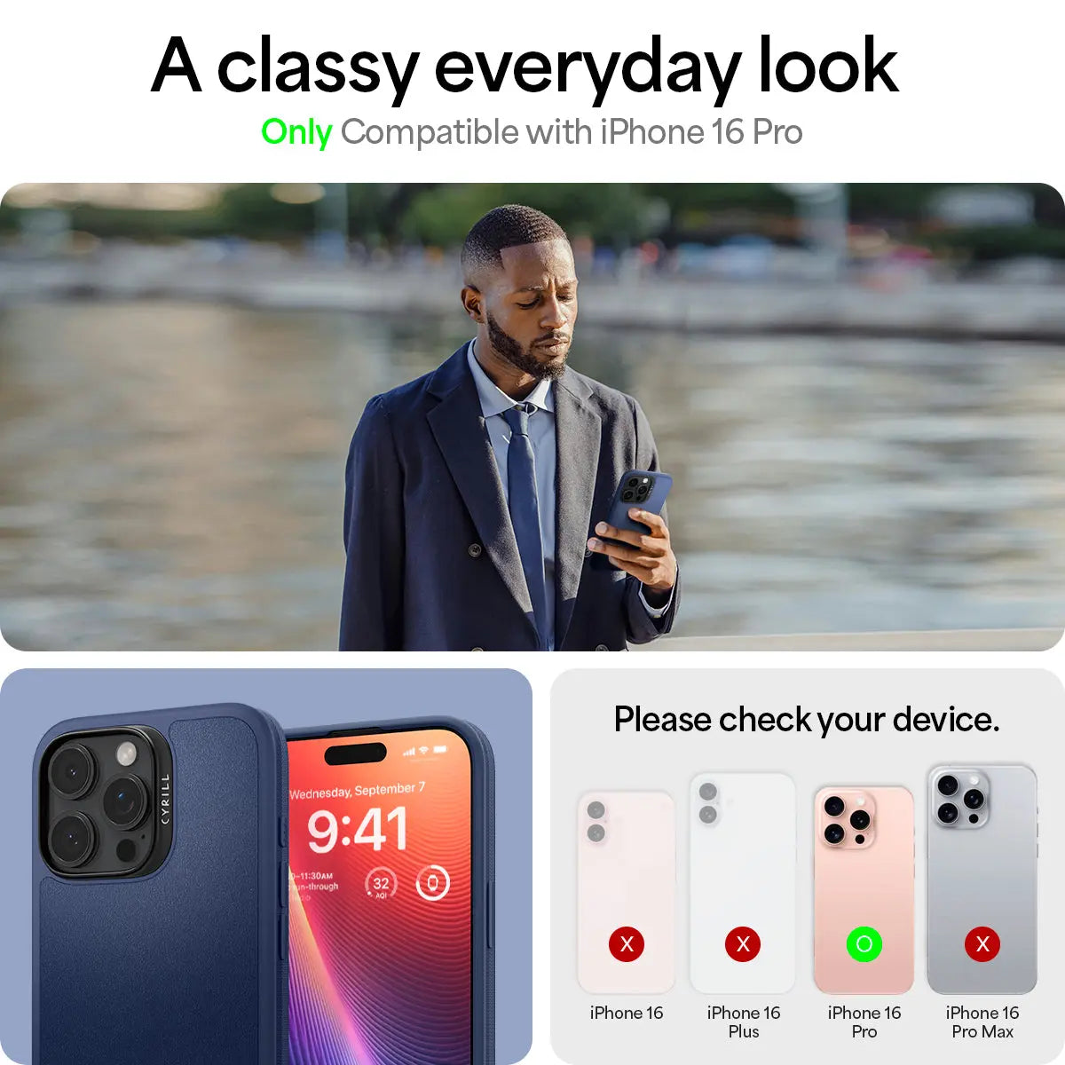 CYRILL iPhone 16 Pro Case Kajuk MagFit - Spigen Malaysia