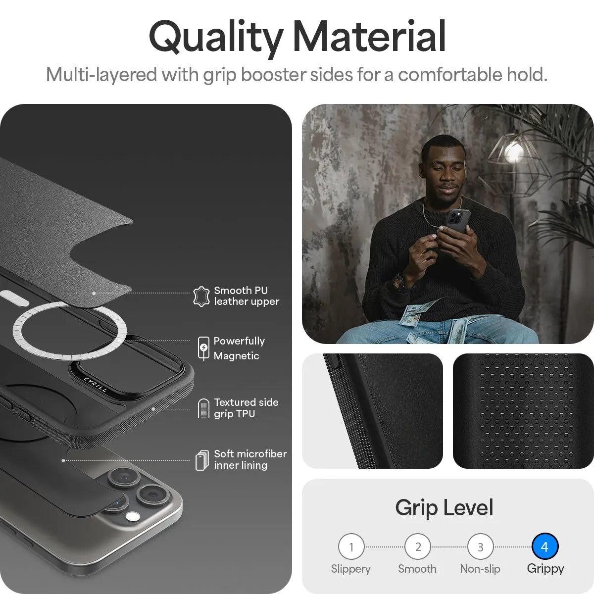 CYRILL iPhone 16 Pro Max Case Kajuk MagFit - Spigen Malaysia