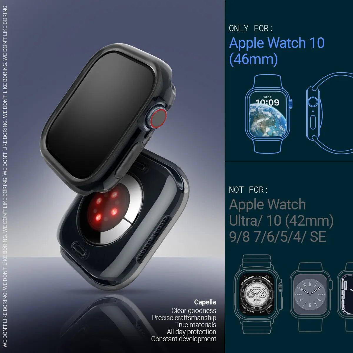 Caseology Apple Watch Case Series 10 (46mm) Capella - Spigen Malaysia