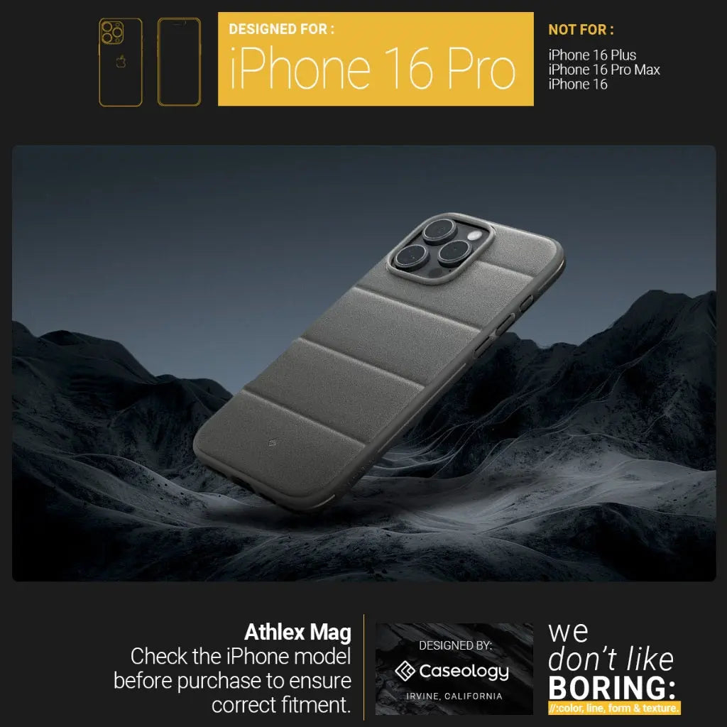 Caseology iPhone 16 Pro Case Athlex MagFit - Spigen Malaysia